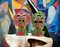 Ceramic African American Ladies Wearing Shades Salt and Pepper, Home Décor, Gift for Her, Mom, Friend, or Coworker, Kitchen Décor